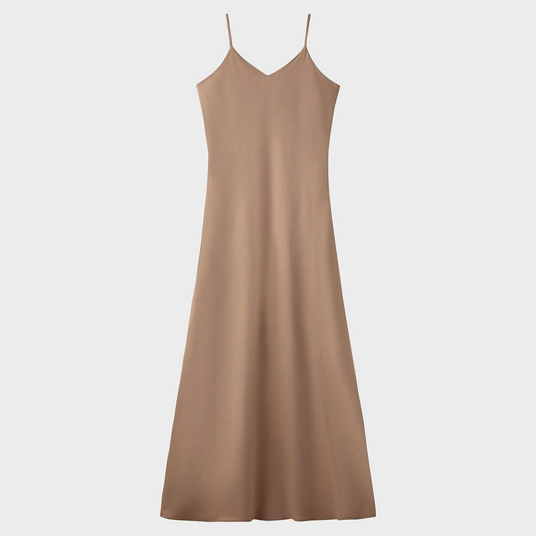 Women's Maxi Slip Dress, front view 4