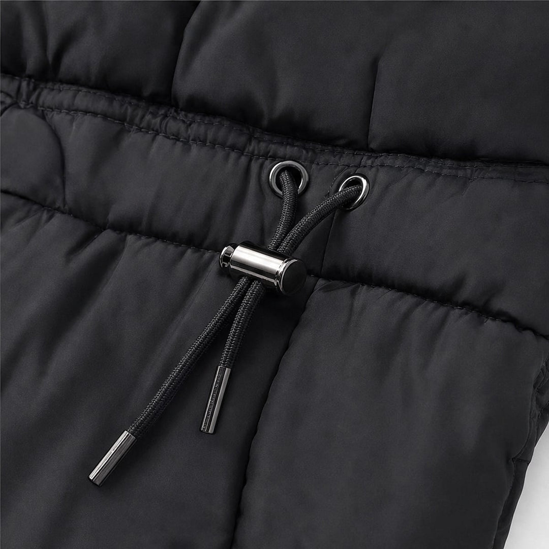 Women's Mid Length Padded Coat, detail view 7