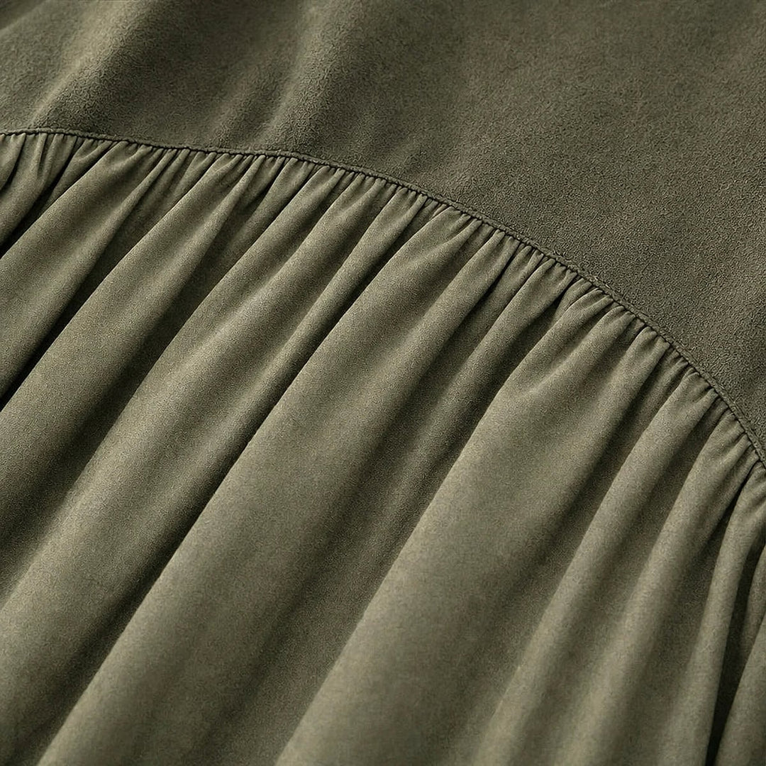 Women's High Neck Maxi Dress, detail view 7