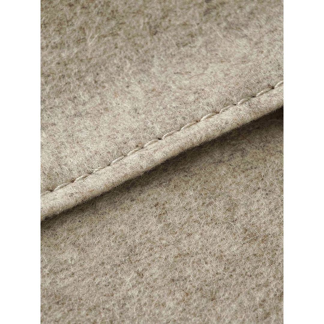 Women's Belted Wool Maxi Coat, detail view