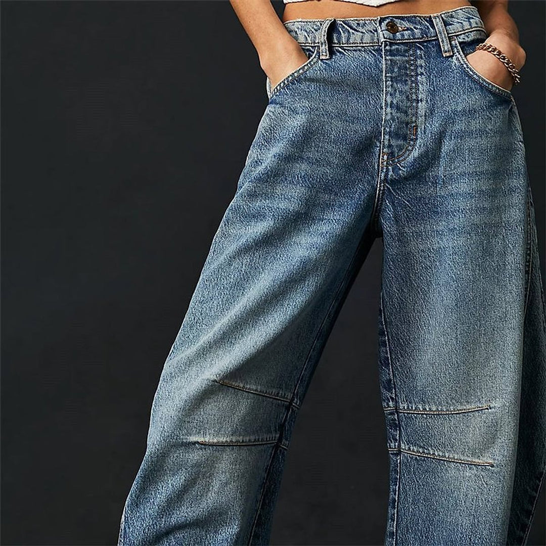Women’s Barrel Jeans, detail view 5