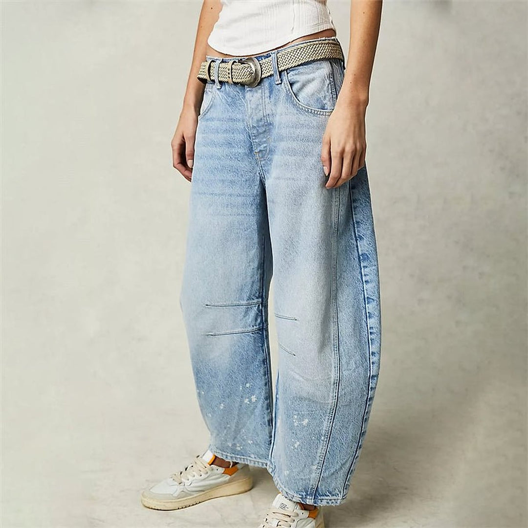 Women’s Barrel Jeans, detail view 6