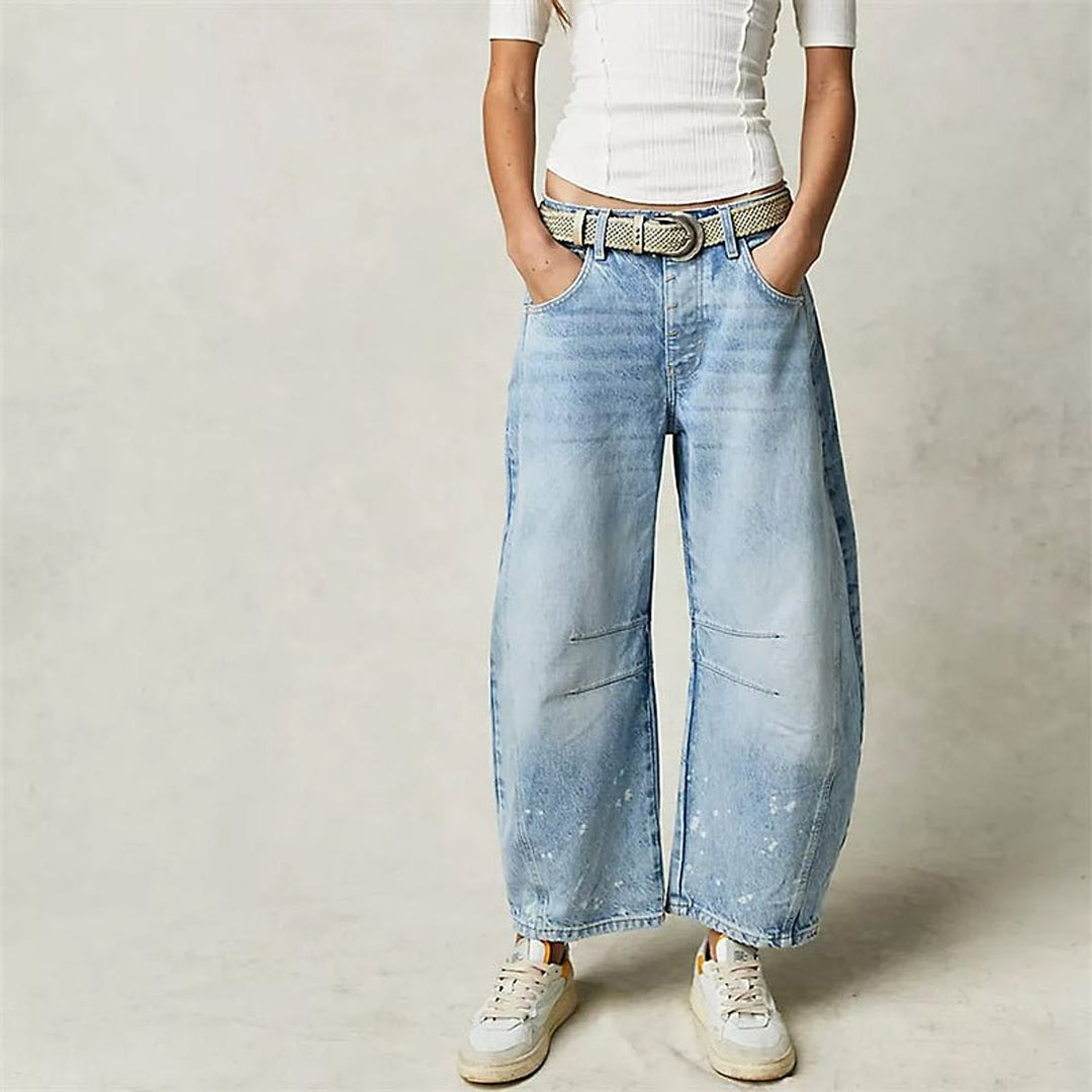 Women’s Barrel Jeans, detail view 8