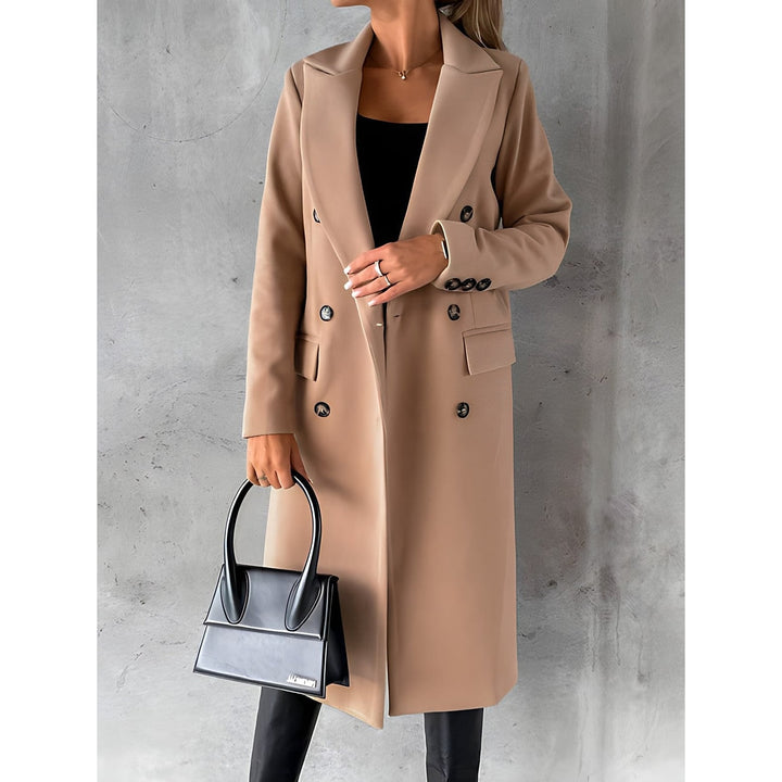 Women's Long Coat, detail view