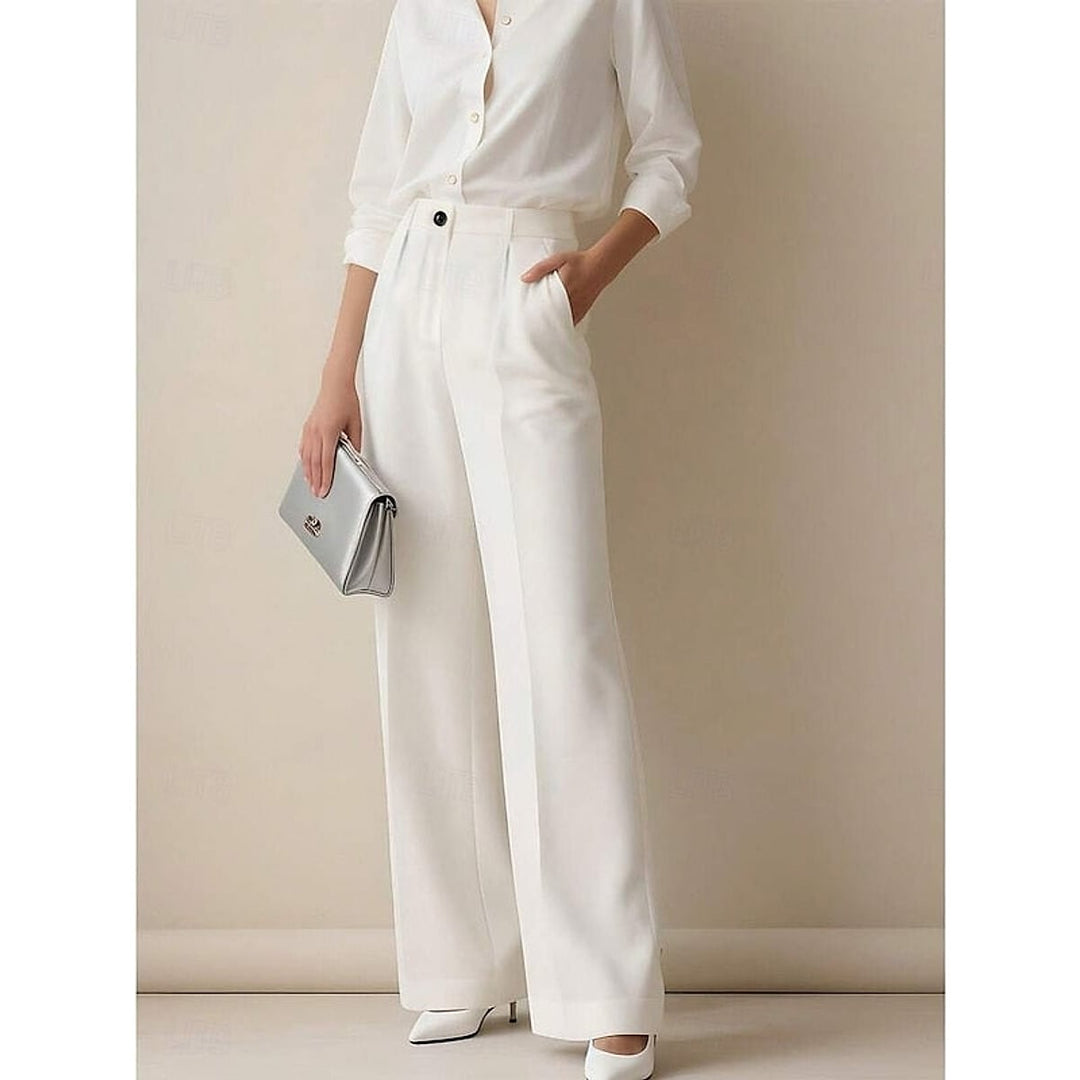 Women’s High Waisted Pants, front view