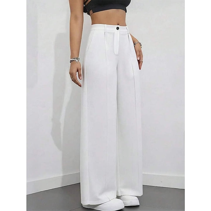 Women’s High Waisted Pants, front view 2