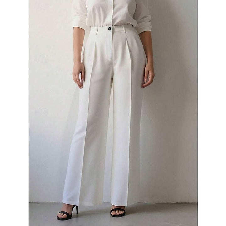 Women’s High Waisted Pants, front view 3