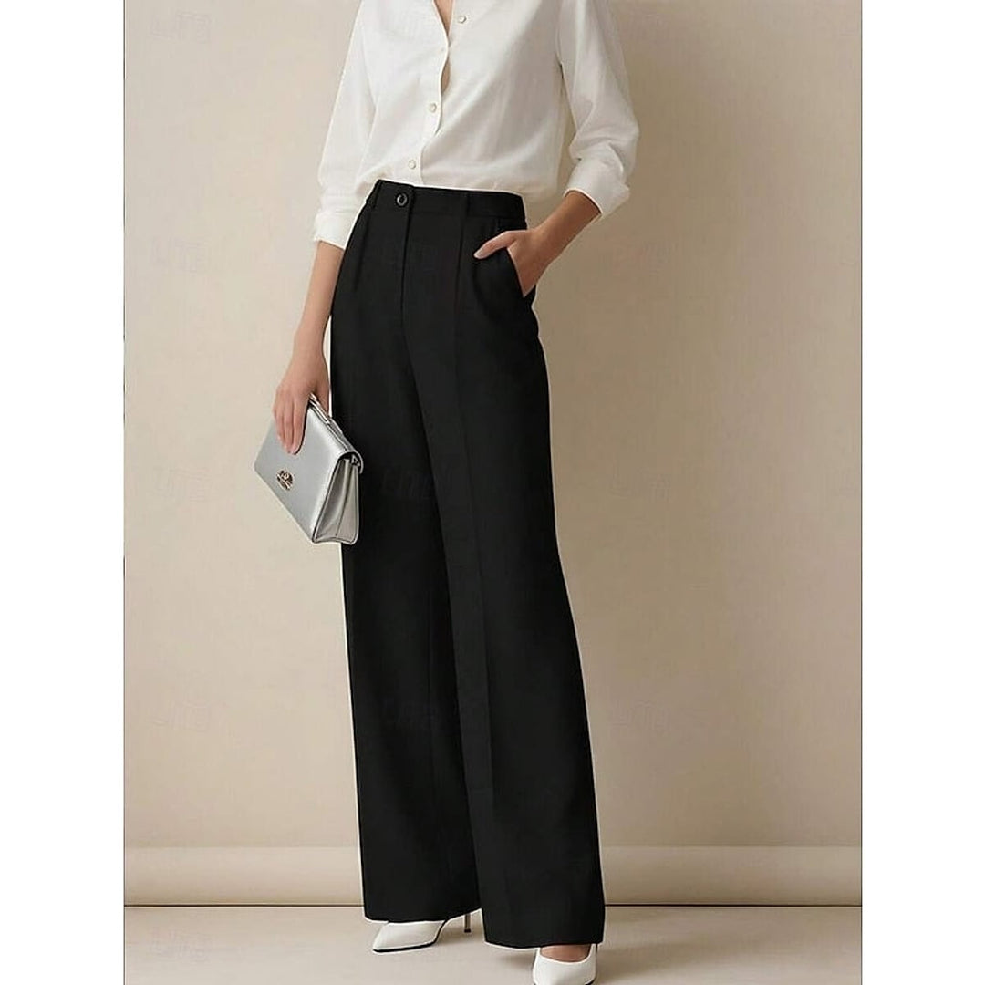 Women’s High Waisted Pants, detail view
