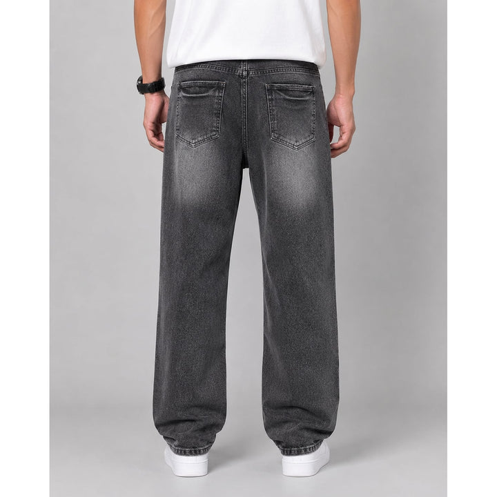 Men's Baggy Jeans, back view