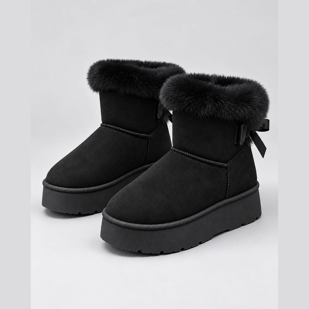Women's Platform Snow Boots, front view