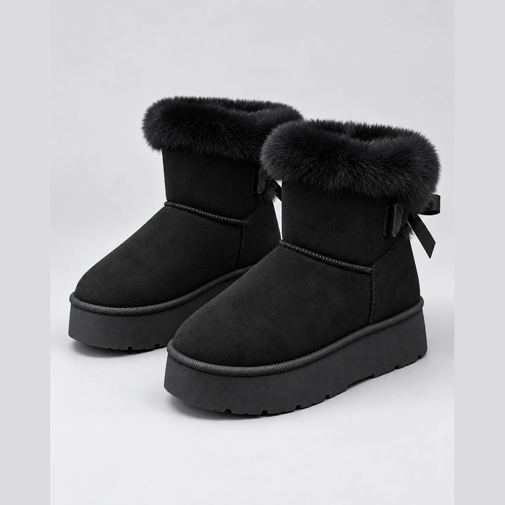 Women's Platform Snow Boots, front view