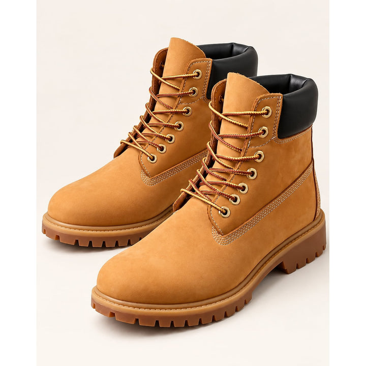 Men's Lace Up Boots, front view