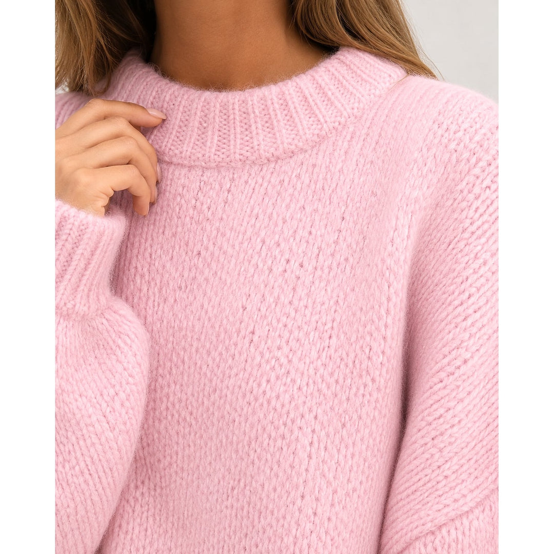 Women's Oversized Sweater, detail view
