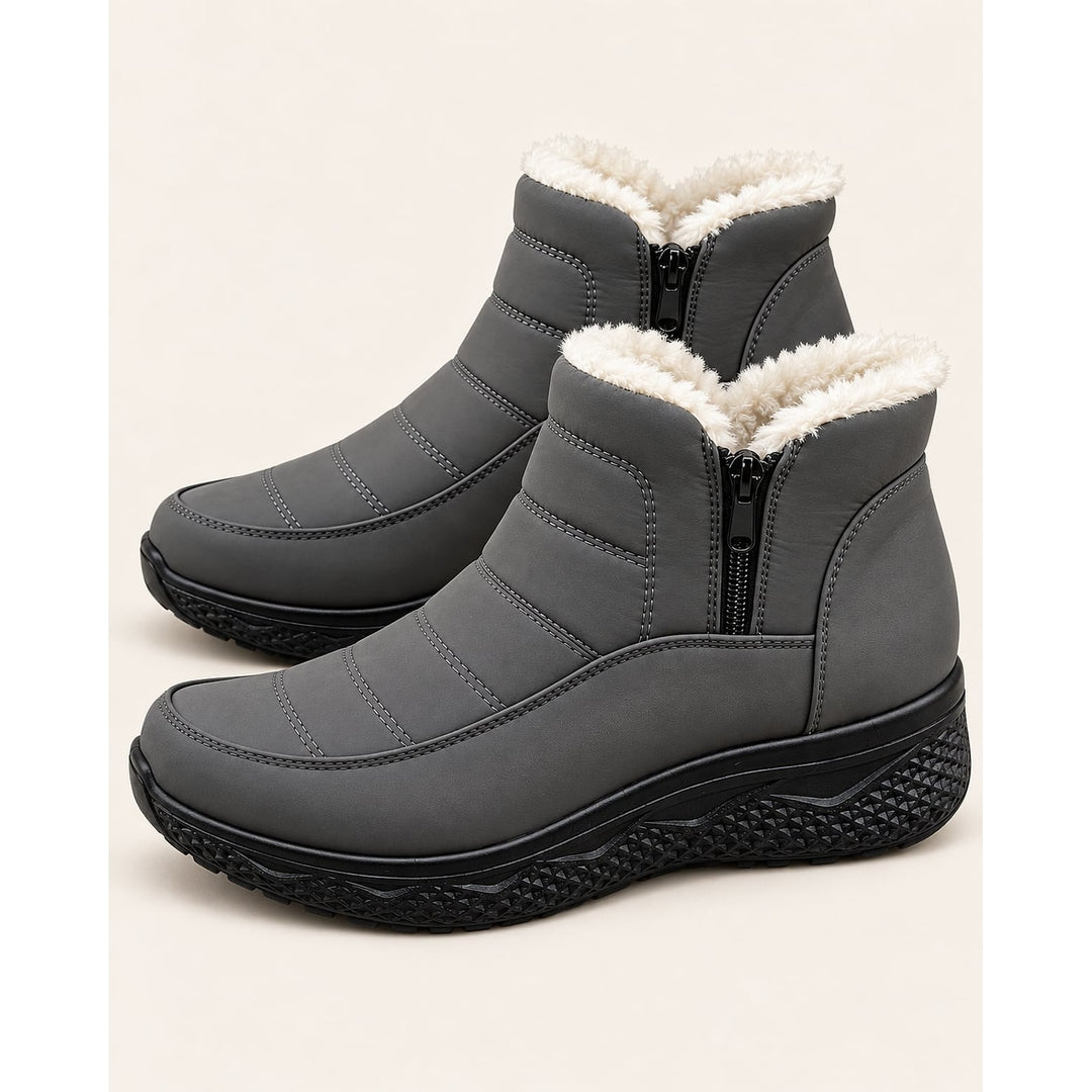 Women's Quilted Ankle Boots, detail view