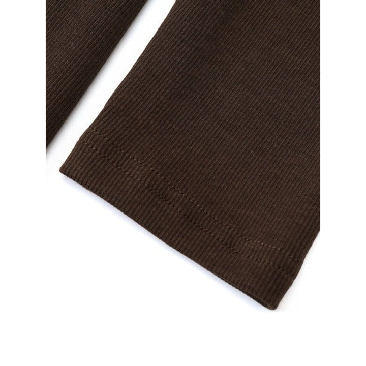 Women's Ribbed Button Front Maxi Dress, detail view 2