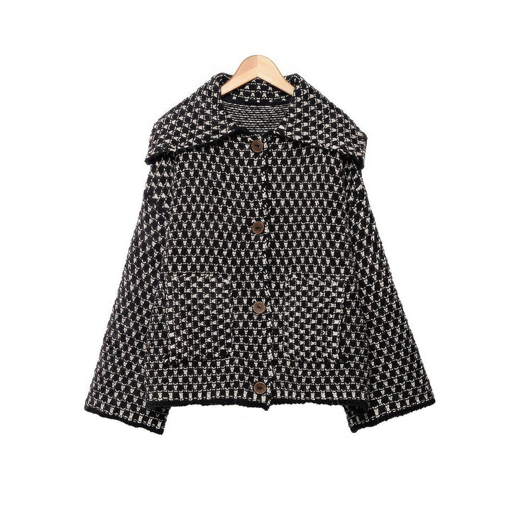 Women's Collared Cardigan, front view