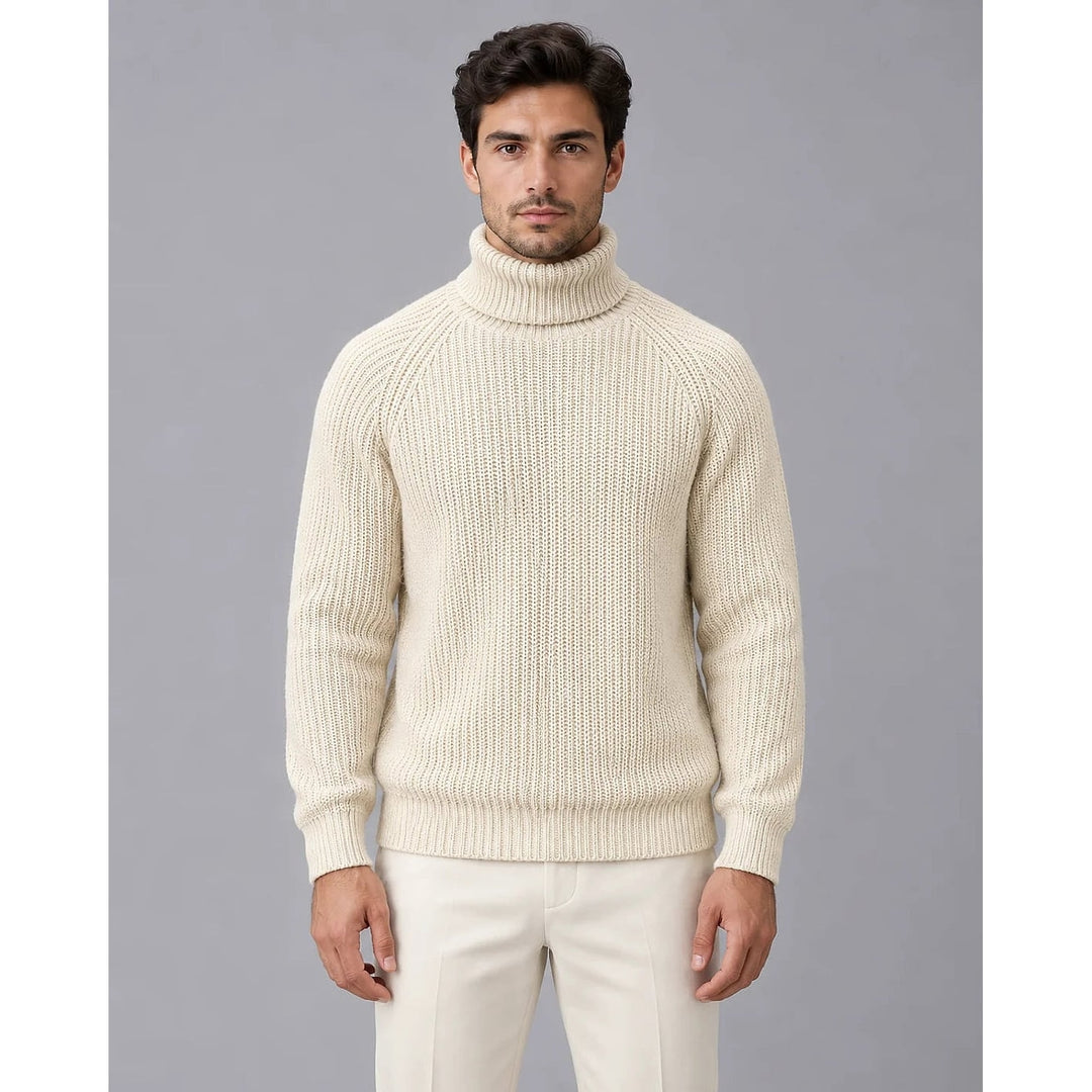 Men's Turtleneck Sweater, front view 2