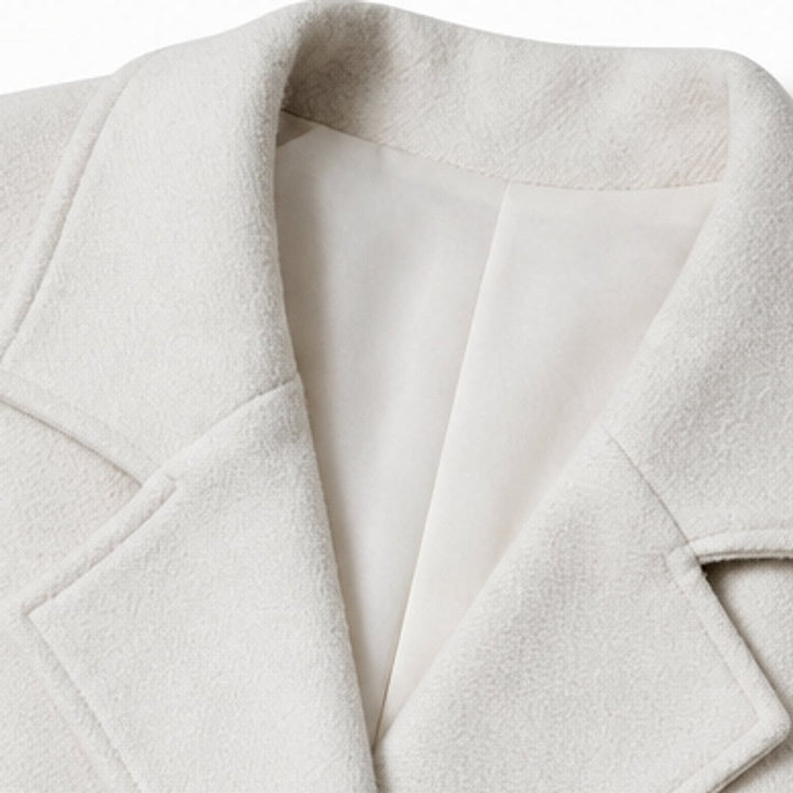 Women's Double Breasted Winter Coat, detail view 2