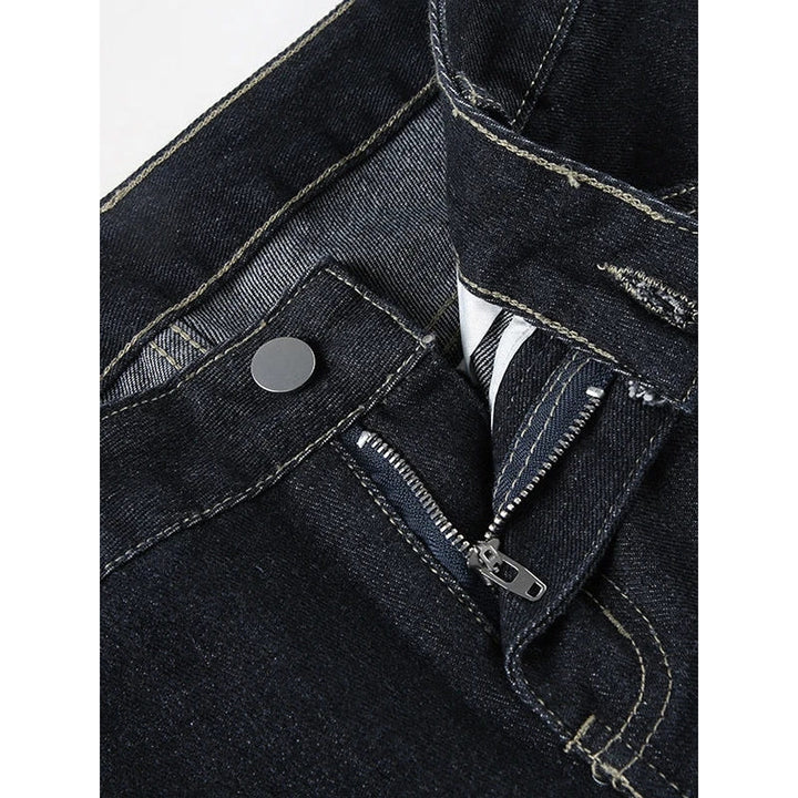 Women's Dark Wash Flare Jeans, detail view 2