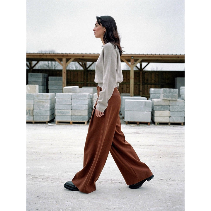 Women's Wide Leg Pants, side view