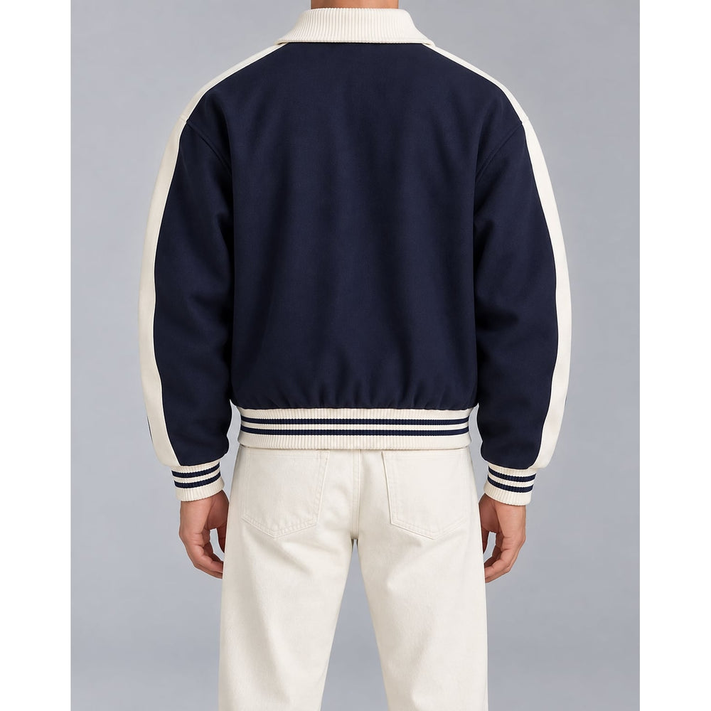 Men's Varsity Jacket, back view