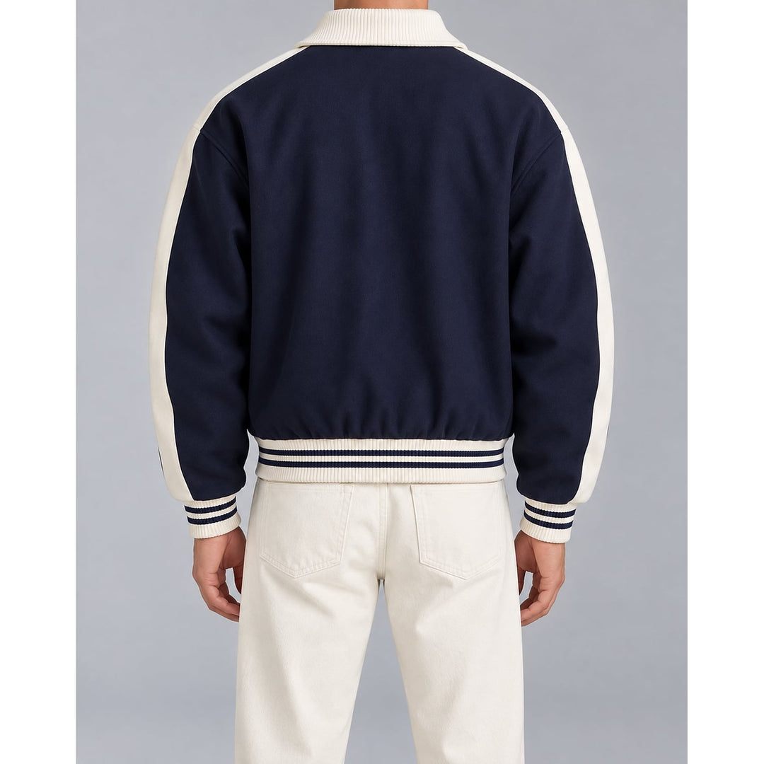 Men's Varsity Jacket, back view
