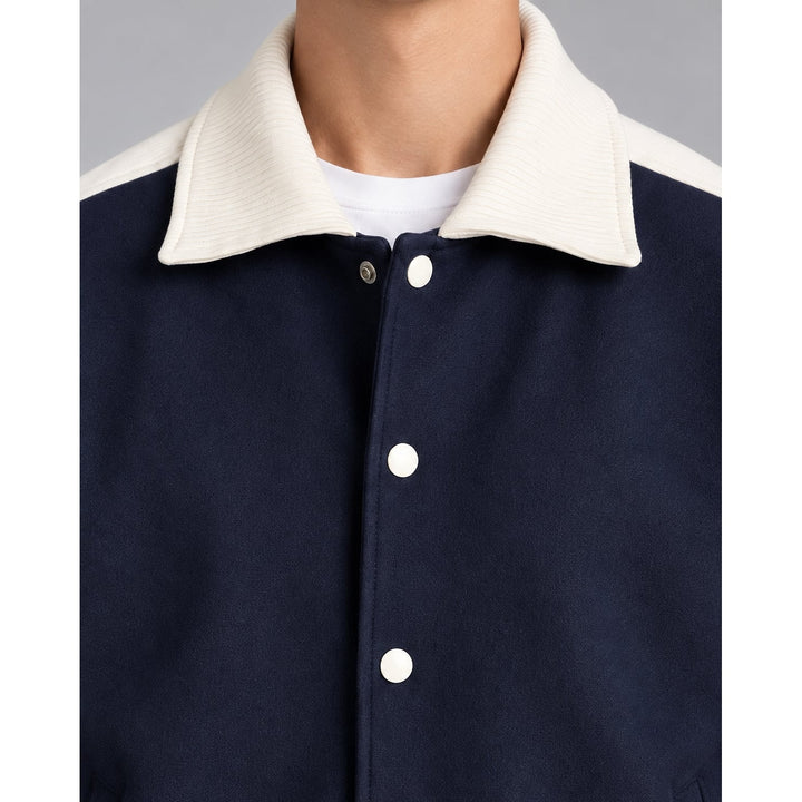 Men's Varsity Jacket, detail view