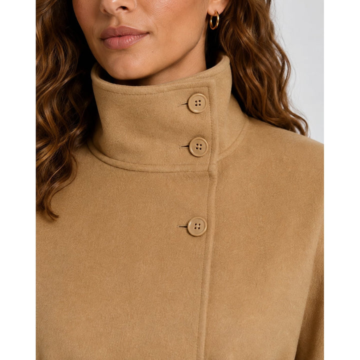 Women's Belted Cape Coat, detail view 2