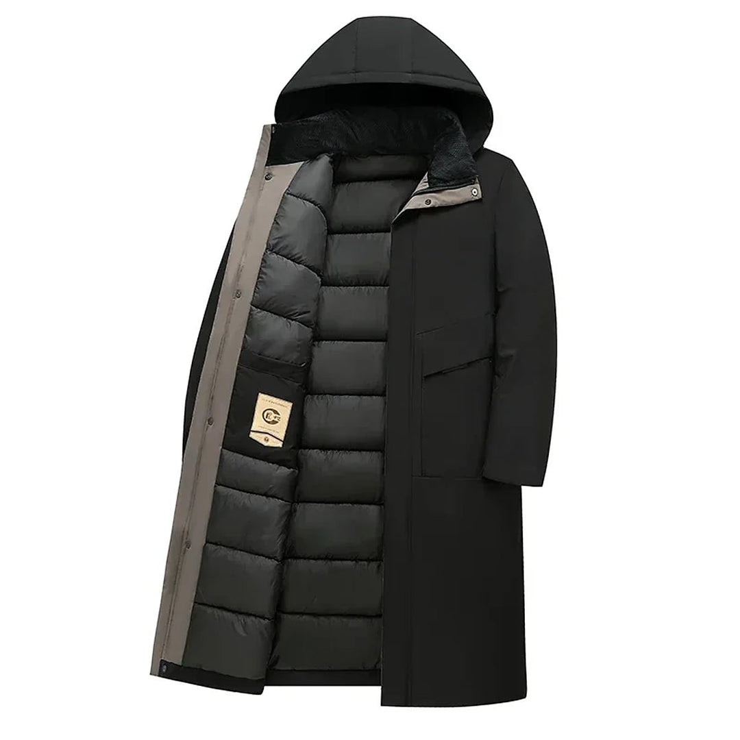 Men's Long Coat, detail view 3
