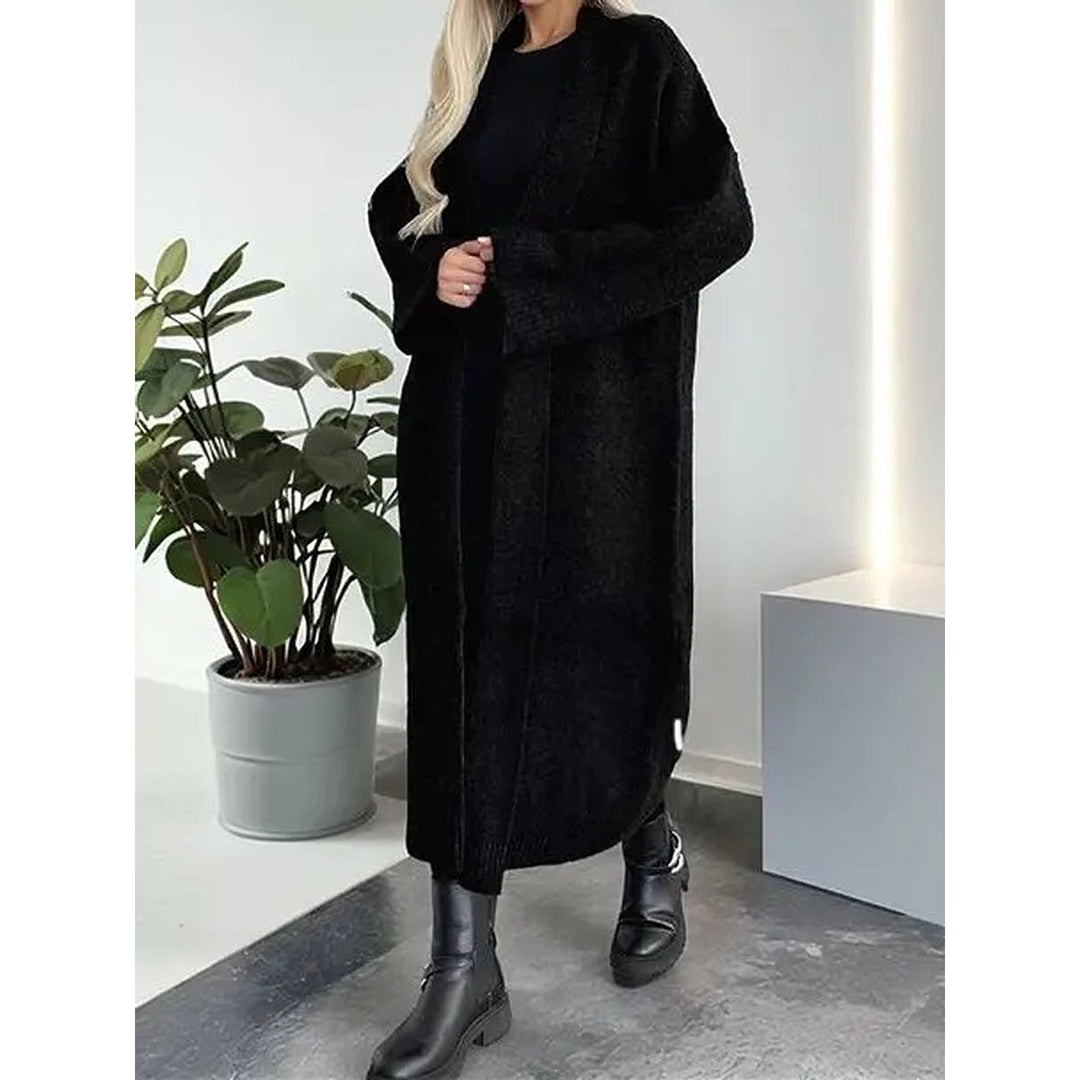 Women's Sweater Coat, front view 2