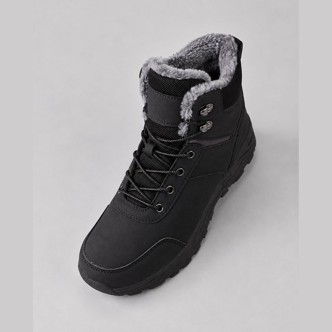Men’s Lined Winter Boots, detail view