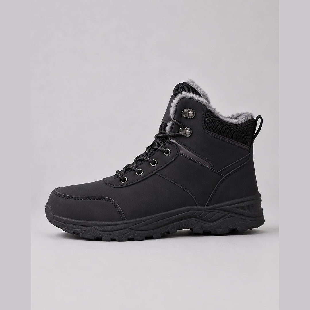 Men’s Lined Winter Boots, side view