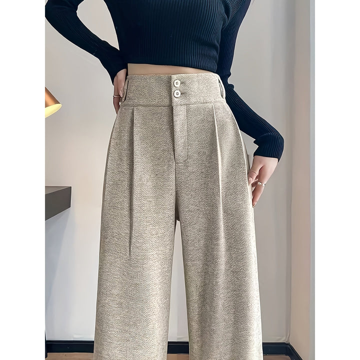 Women’s Relaxed Wide Leg Pants, front view
