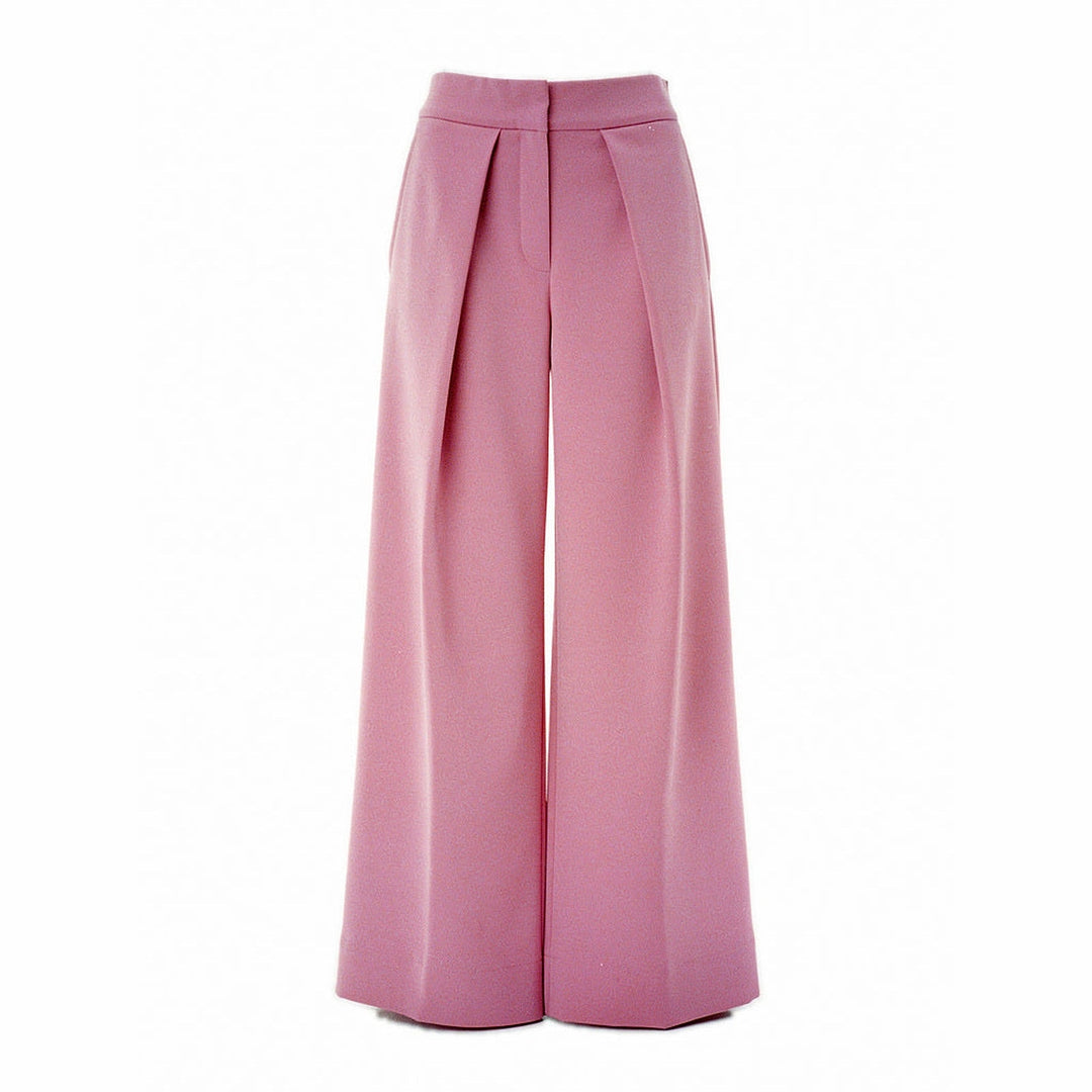 Women's Palazzo Pants in Light Pink, front view