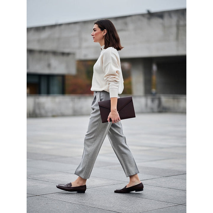 Women's Herringbone Pants, side view