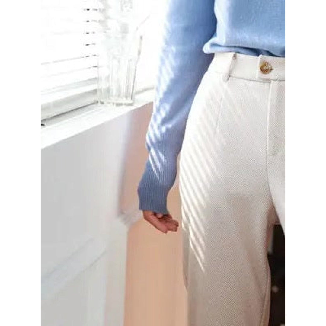 Women's Herringbone Pants, side view 2