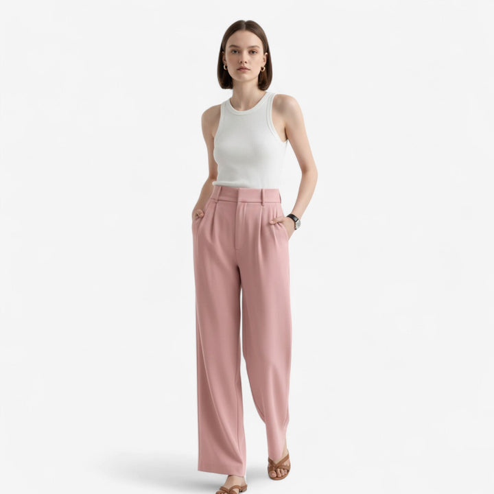 Women’s Tailored Wide Leg Pants, front view