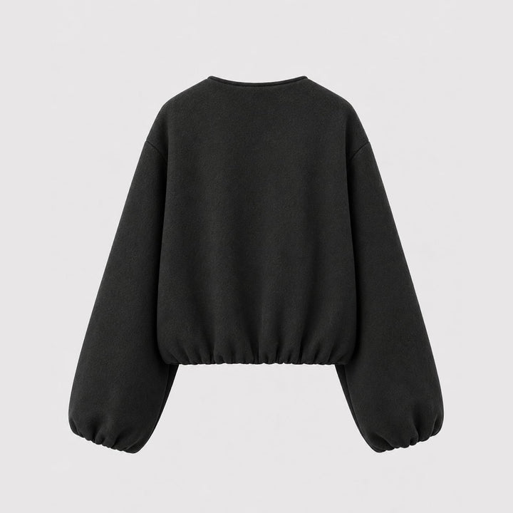 Women's Cropped Bomber Jacket, detail view 5