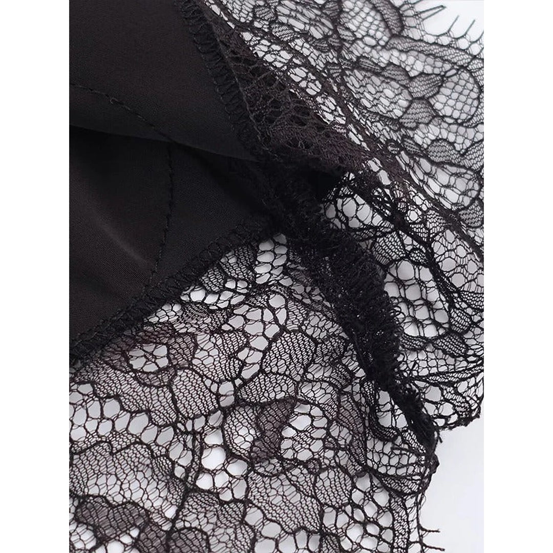 Women’s Satin Skirt, detail view