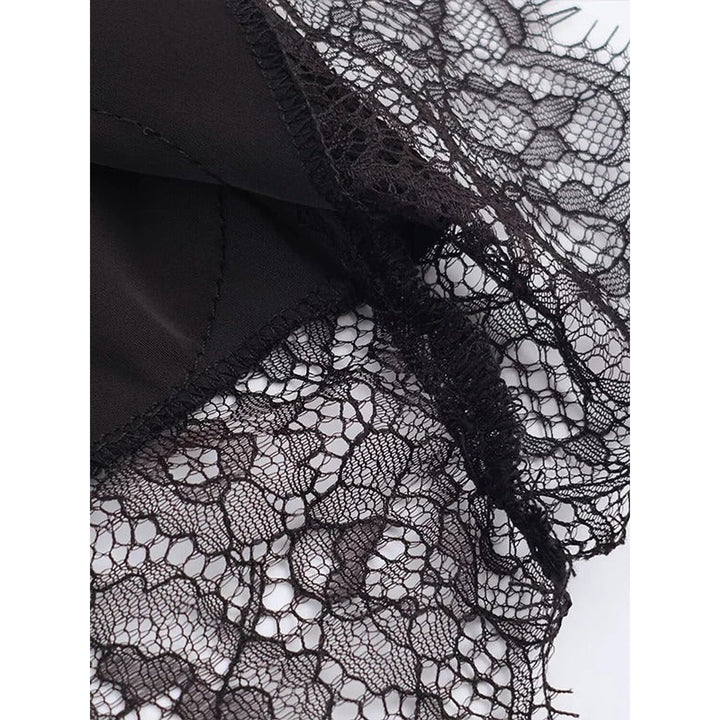 Women’s Satin Skirt, detail view