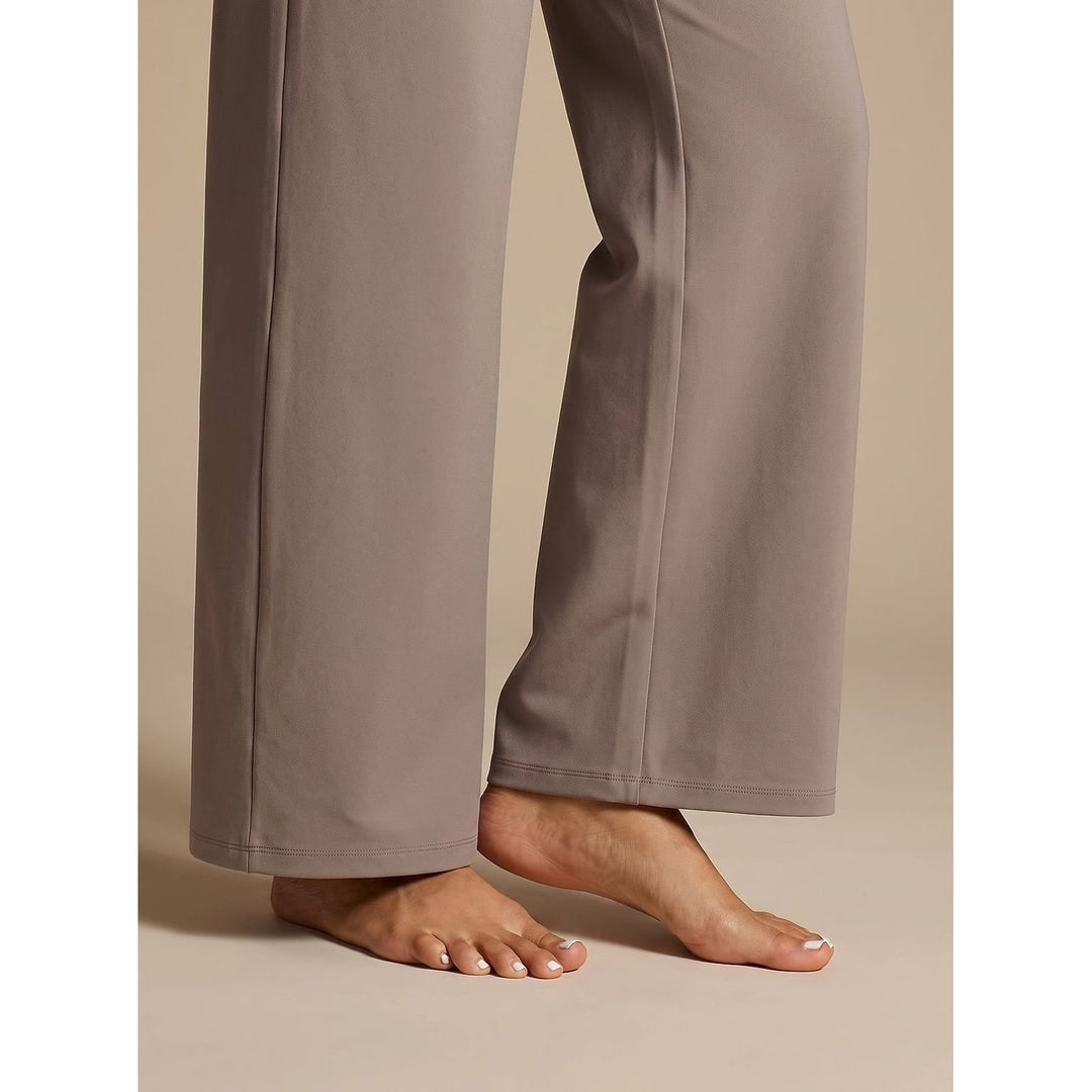 Women's High Waisted Wide Leg Pants, detail view 4