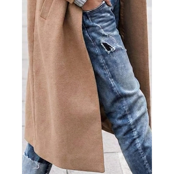 Women's Oversized Coat, detail view