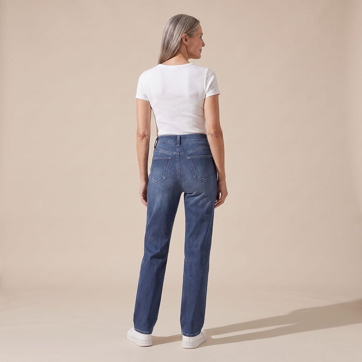 Women's Pull On Jeans, back view