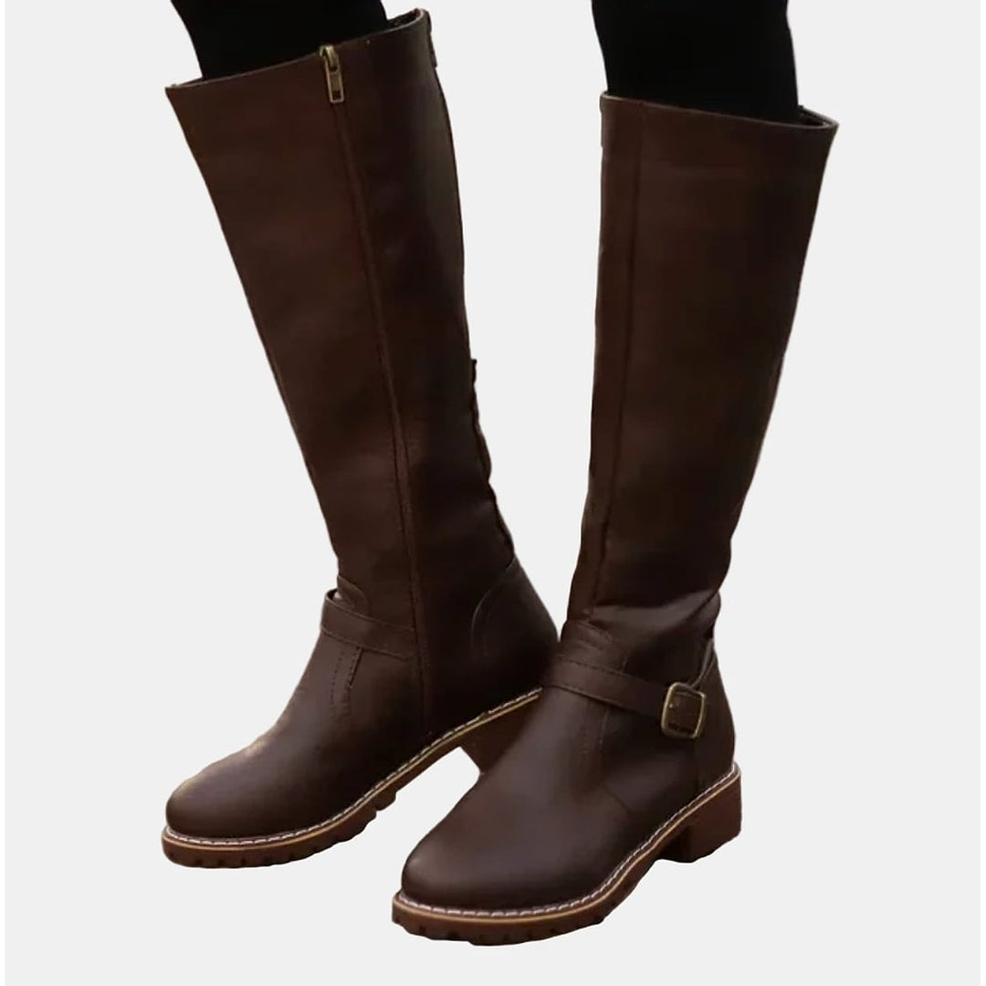 Women’s Knee High Boots, front view 2
