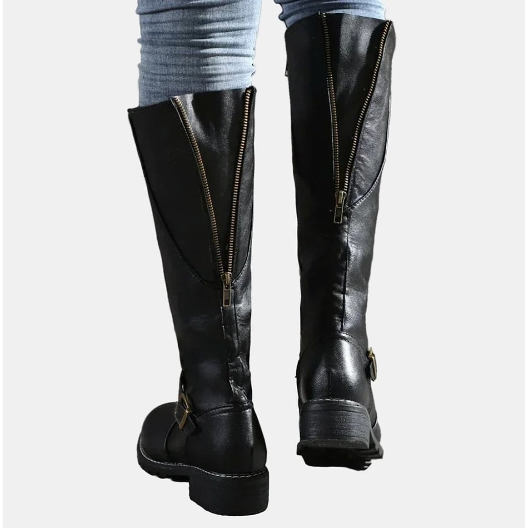 Women’s Knee High Boots, back view