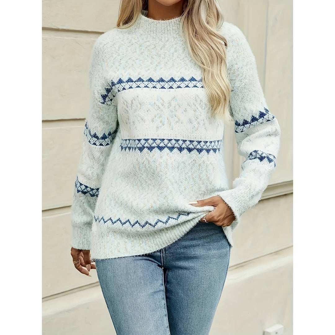 Women's Christmas Sweater, front view 2
