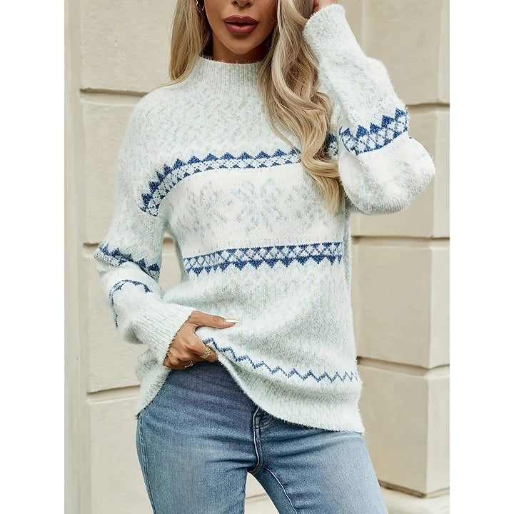 Women's Christmas Sweater, front view 3