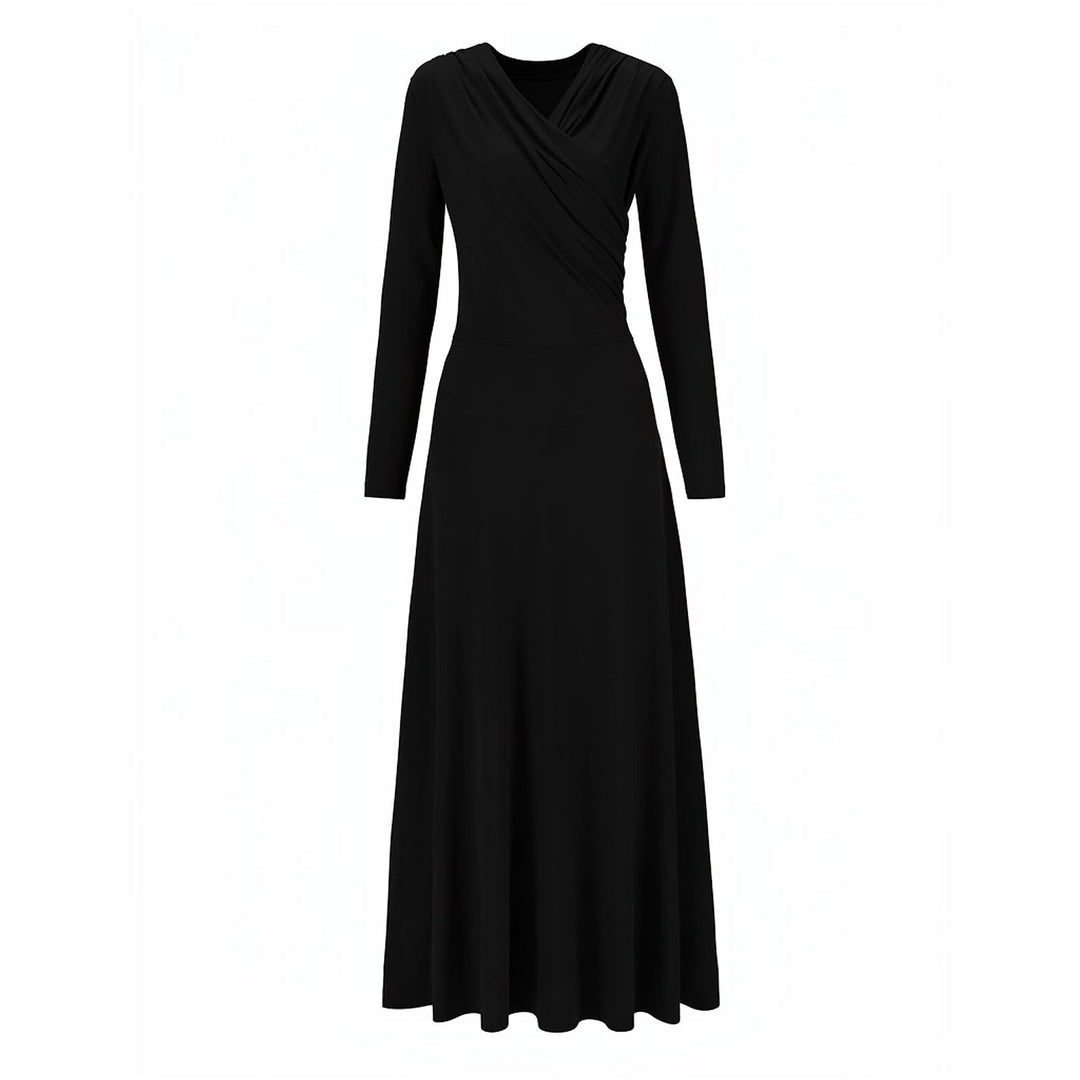 Women's Wrap Maxi Dress, front view