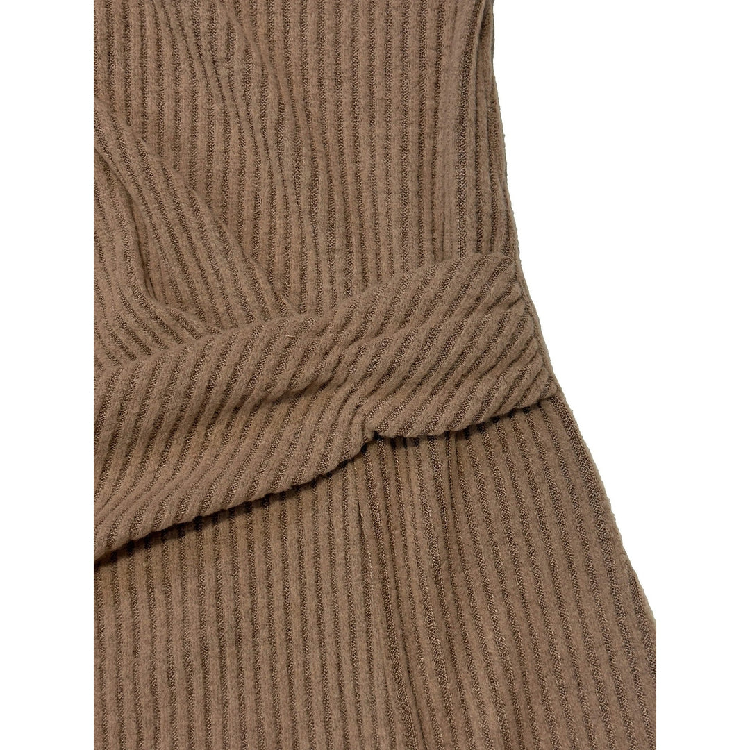 Women's Ruched Midi Dress, detail view