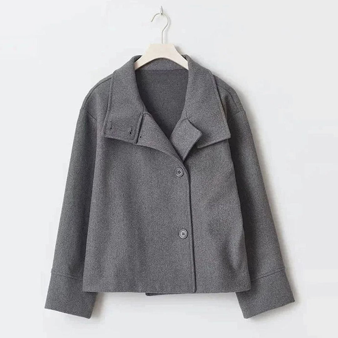 Women's Short Coat, front view 2